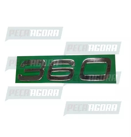 EMBLEMA PLASTICO CROMADO VOLVO FH ''360'' (441377)