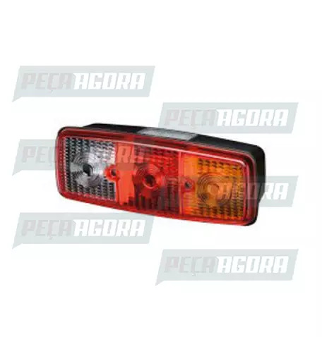 LANTERNA TRASEIRA MB 1313 TRICOLOR COM VIGIA 1514 CV SINALSUL (421522)
