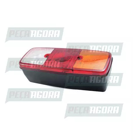 LANTERNA TRASEIRA MERCEDES BENZ 1313 SEM VIGIA TRICOLOR PRADOLUX PL0516 (454022)