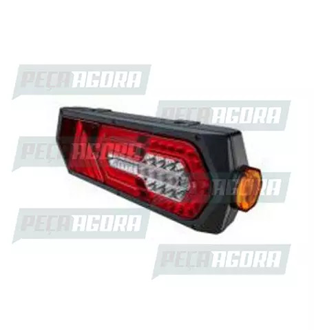 LANTERNA TRASSEIRA CARRETA TURN COM LED BIVOLT FIXACAO TRASEIRA DIREITO SINALSUL
