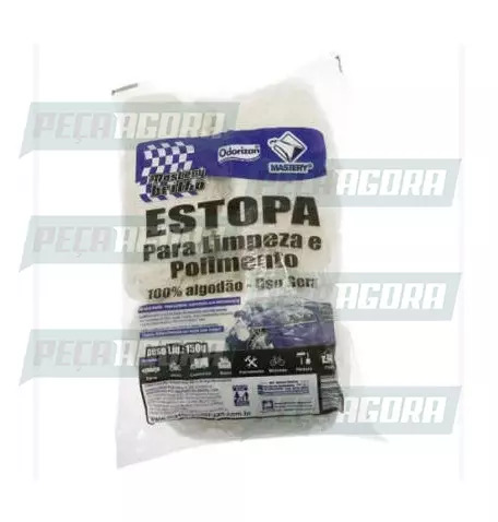 ESTOPA BRANCA ESPECIAL 150 GRAMAS QUIM. (453724)