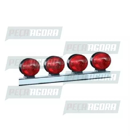 LANTERNA TRASEIRA 04 LENTES JEEP COM SUPORTE - VM AF (444146)