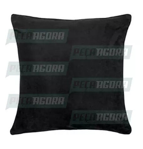 ALMOFADA VELUDO/CAMURCA 45X45/50X40/50X50 C/LOGO VW PT (449847)