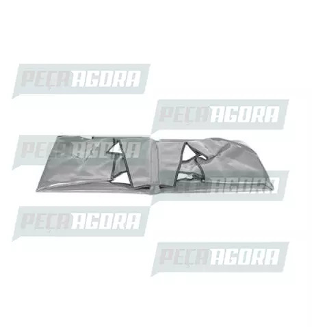 TAPETE VINIL F-350/F-4000 99/09  CABINE DUPLA - CINZA (423492)