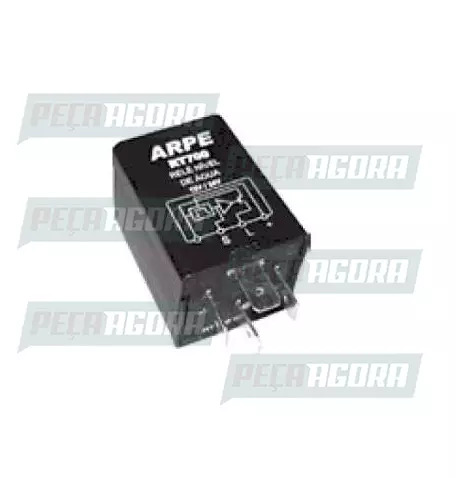 RELE ELETRICO CONTROLA NIVEL AGUA VOLKSWAGEN/FORD 4 TERMINAIS SEM SUPORTE 12V AR