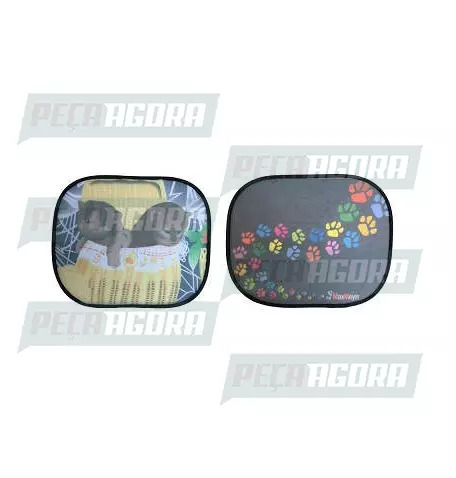 PAR TELINHA QUEBRA SOL LATERAL COLORIDA (454980)