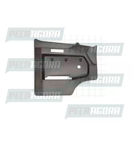 FORRO PORTA PRE-MOLDADA MERCEDES BENZ 1618 BICUDO HPN PLASTICO ABS ORIGINAL DIRE