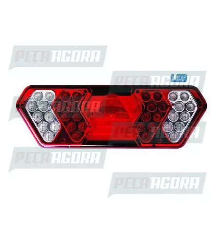 LANTERNA TRASEIRA CARRETA GUERRA IMPLEMENTAR 2012 COM LED 12V ESQ (453866)