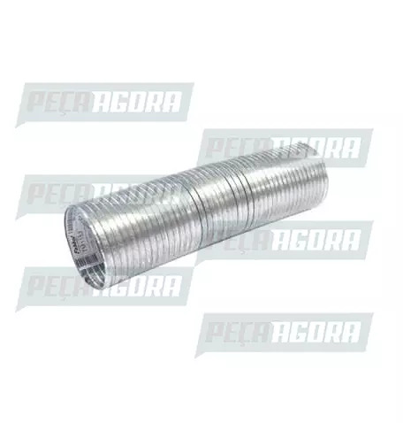 TUBO FLEXIVEL ESCAPAMENTO 3.1/2''X310MM INOX MB 1620 BICUDO EURO 3 (6954900065.)