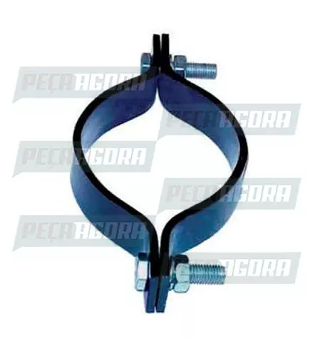 ABRACADEIRA TUBO ESCAPAMENTO UNIVERSAL 3'' COM PAF (446842)