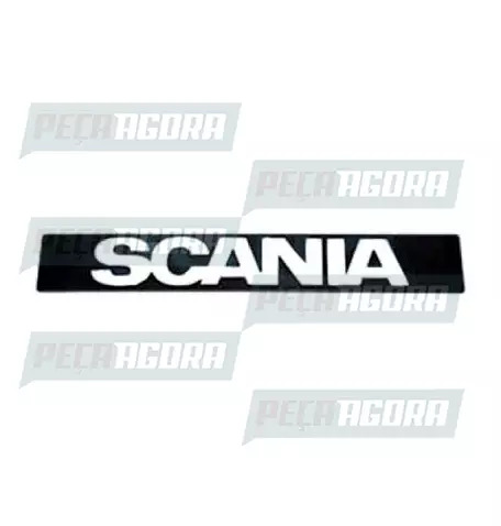 EMBLEMA PLASTICO FRONTAL''PARA SCANIA''113 LINHA R COMPLETO (445730)