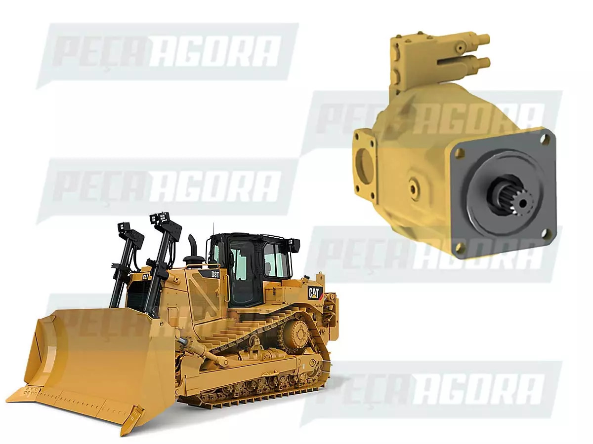 SERVICO DE REPARO BOMBA SISTEMA HIDRAULICO CATERPILLAR D8T TRATOR (2141091)