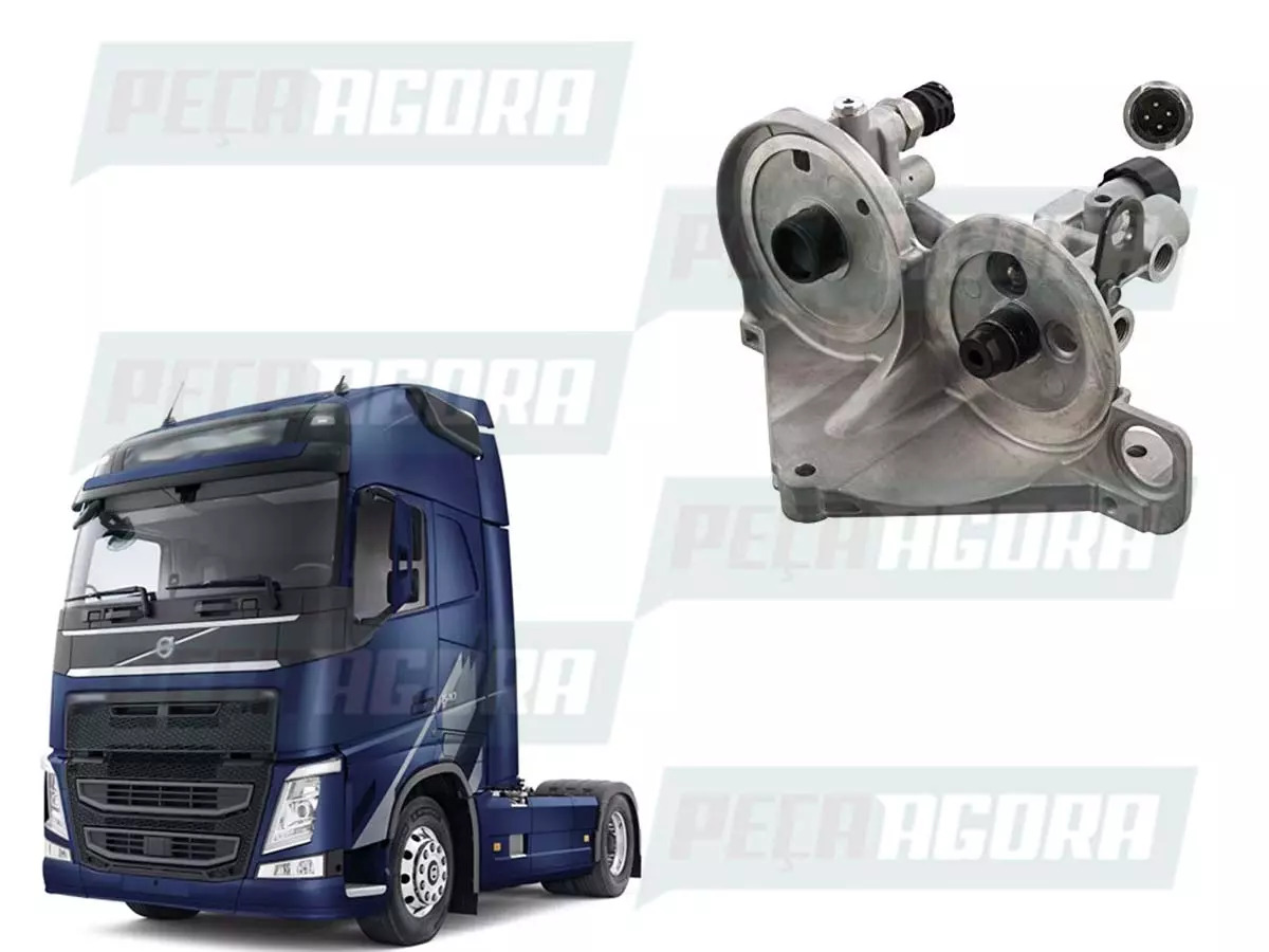 CABECOTE FILTRO COMBUSTIVEL COM SENSOR VOLVO FH FM FMX NH CE (21023285-20873675-