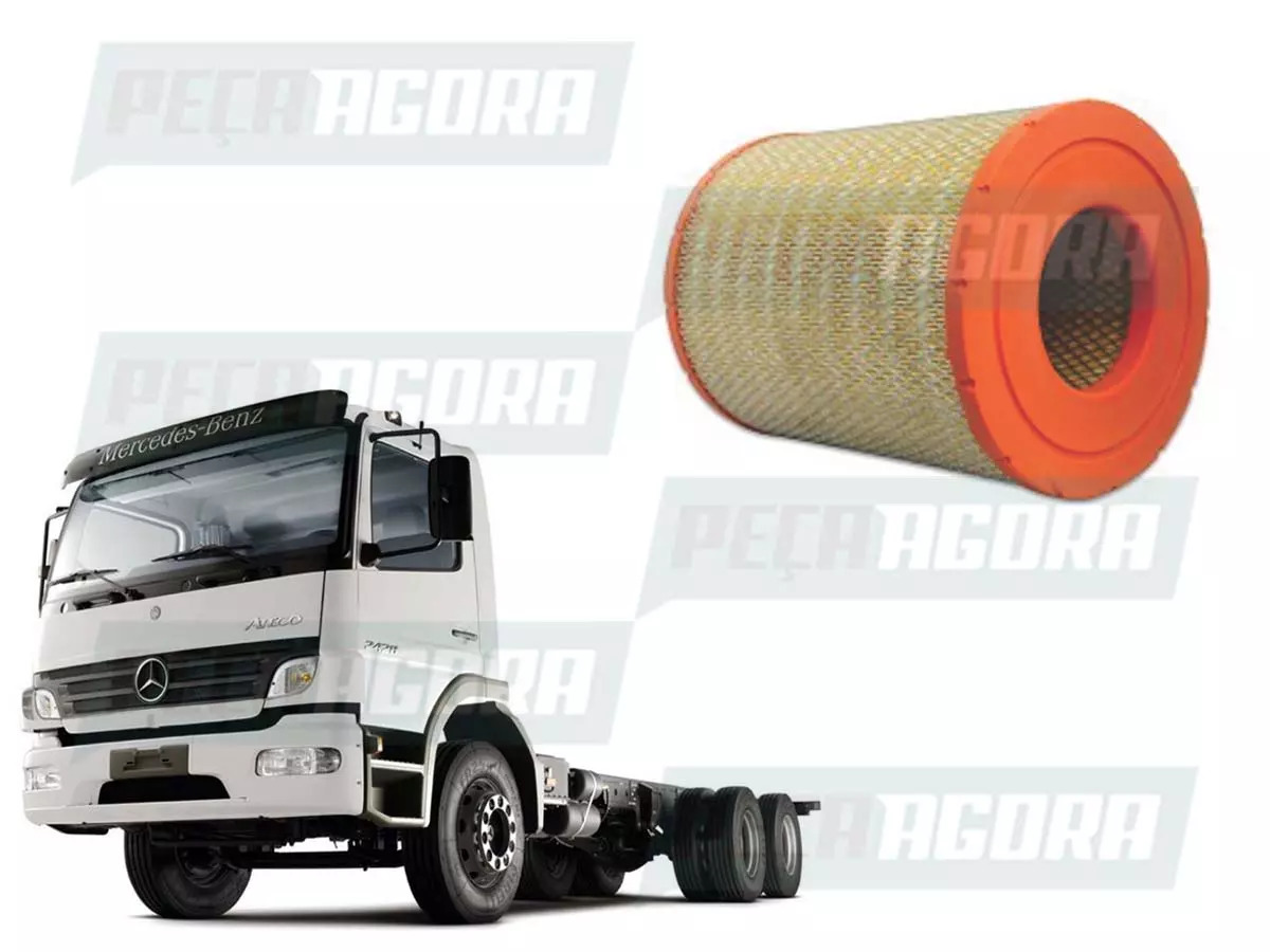 ELEMENTO FILTRO AR MB   ATEGO 1725 2423 2425 2428 2730 (9585280806)