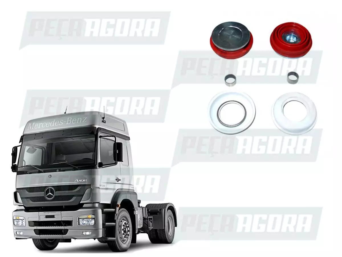REPARO SAPATA PINCA MONOBLOCO MB MERCEDES AXOR 1938S 1944S  LS1938 O500UA O500M�