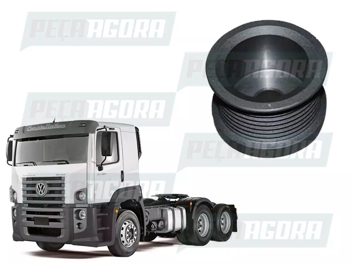 POLIA ALTERNADOR 28V 80A VOLKSWAGEN CONSTELLATION 13180E 15180E 17250E 24250E 19