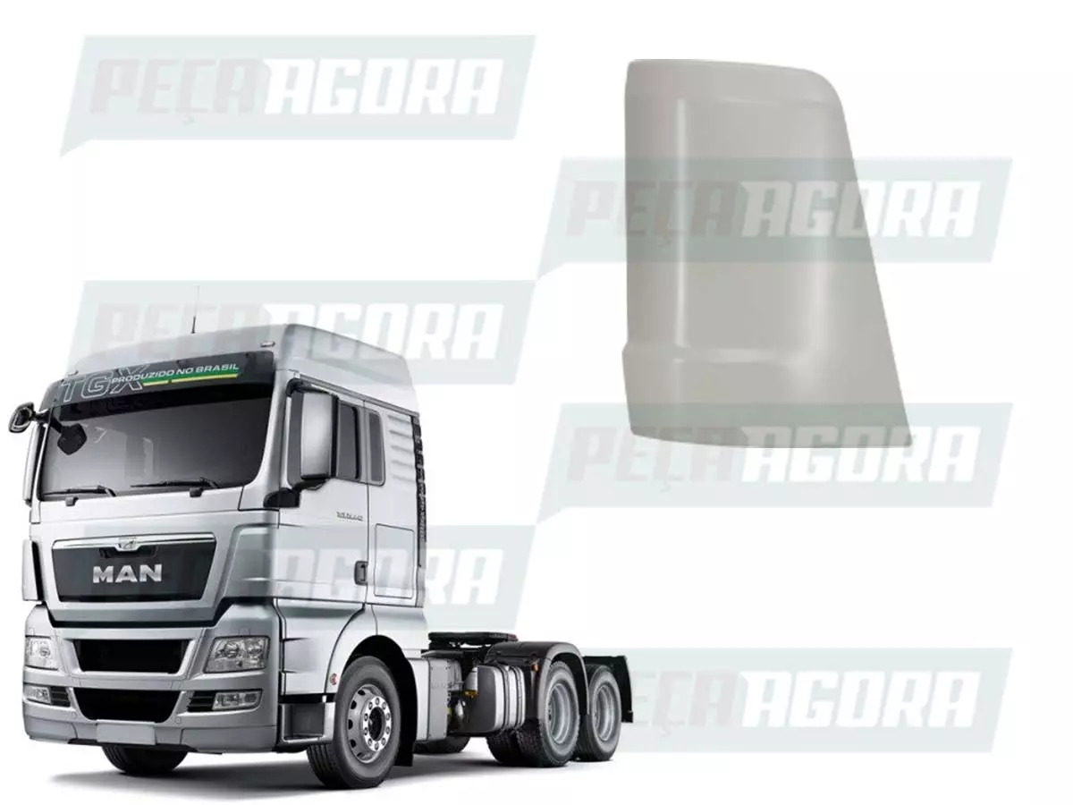 DEFLETOR DIREITO EXTERNO MAN TGX (2V5809560B-81611100068-KMA01-001)