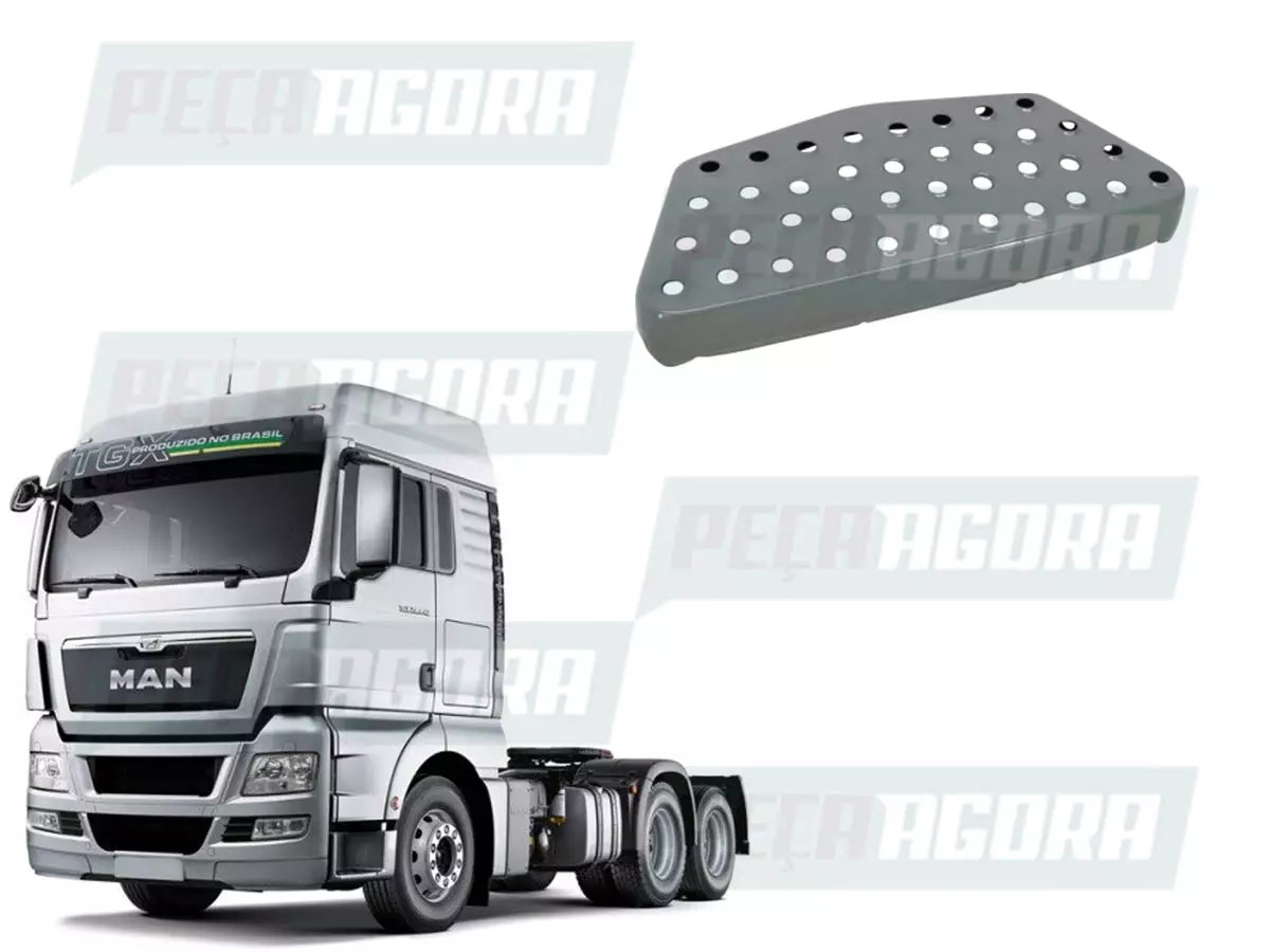 PISANTE SEGUNDO DEGRAU ESTRIBO MAN TGX ESQUERDO DIREITO LE LD (2V5821685)