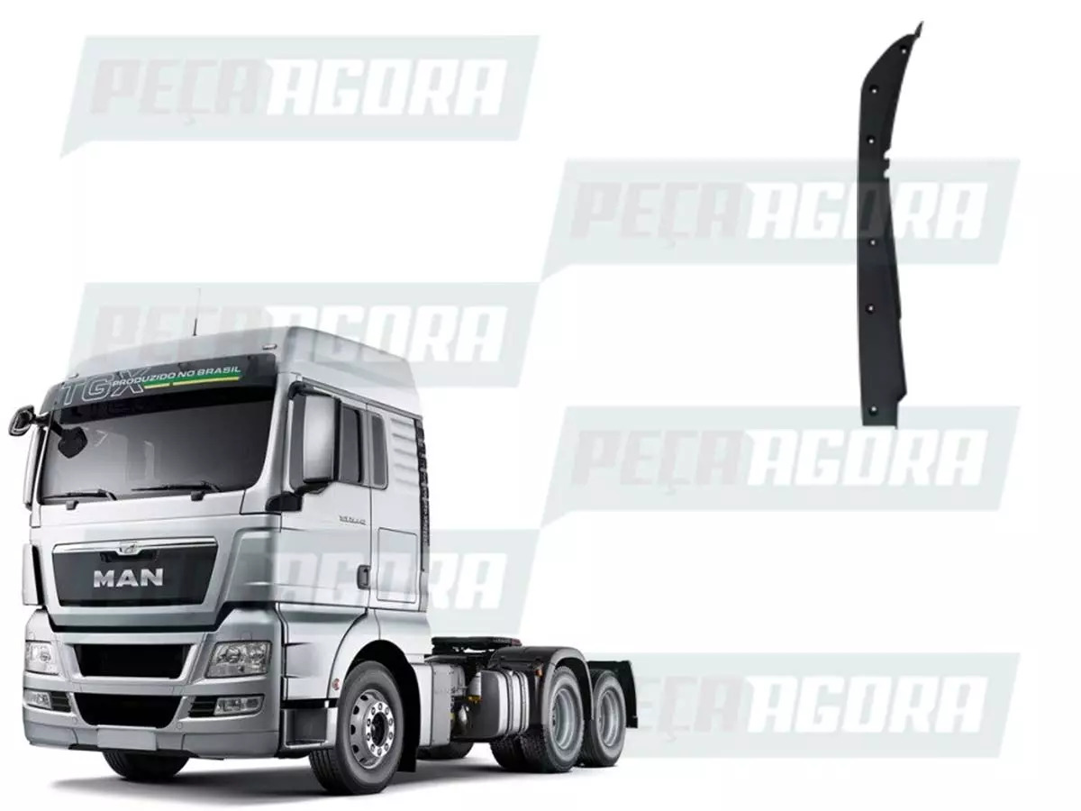 ACABAMENTO PARACHOQUE MAN TGX LADO ESQUERDO (2V5807435)