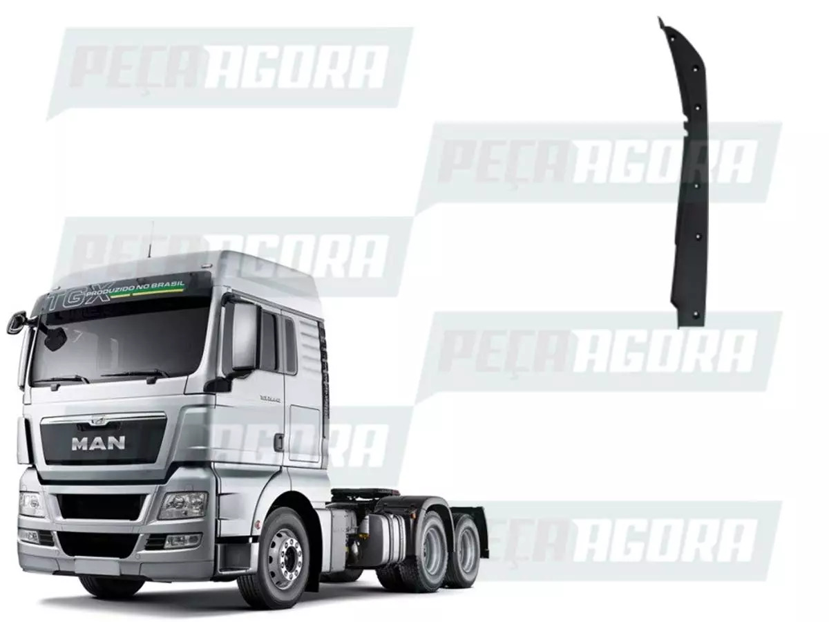 ACABAMENTO PARACHOQUE MAN TGX LADO DIREITO LD (2V5807435A)