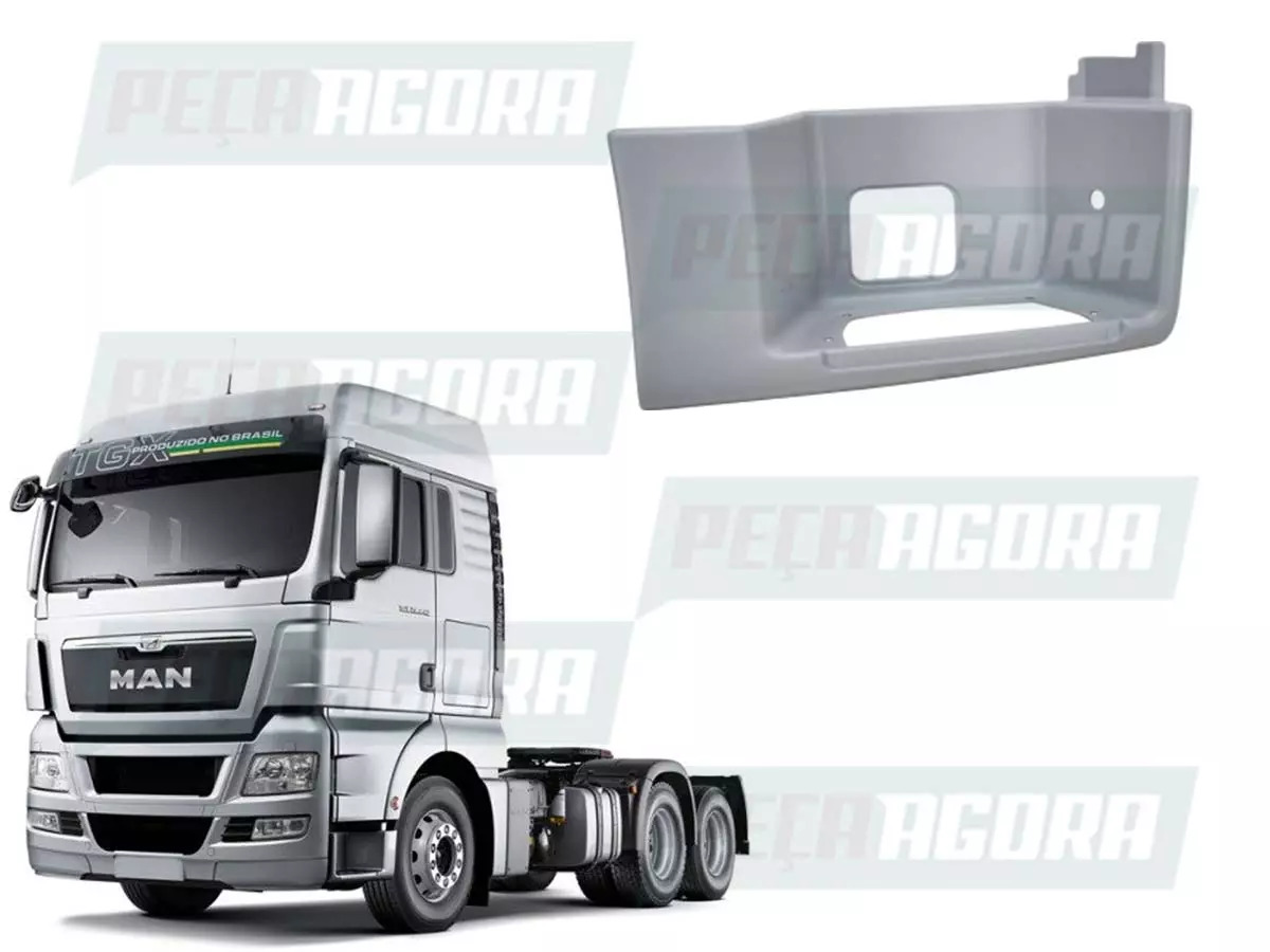 CAIXA ESTRIBO DIREITO MAN TGX FIBRA INJETADA RTM PRIMER (2V5802646A)