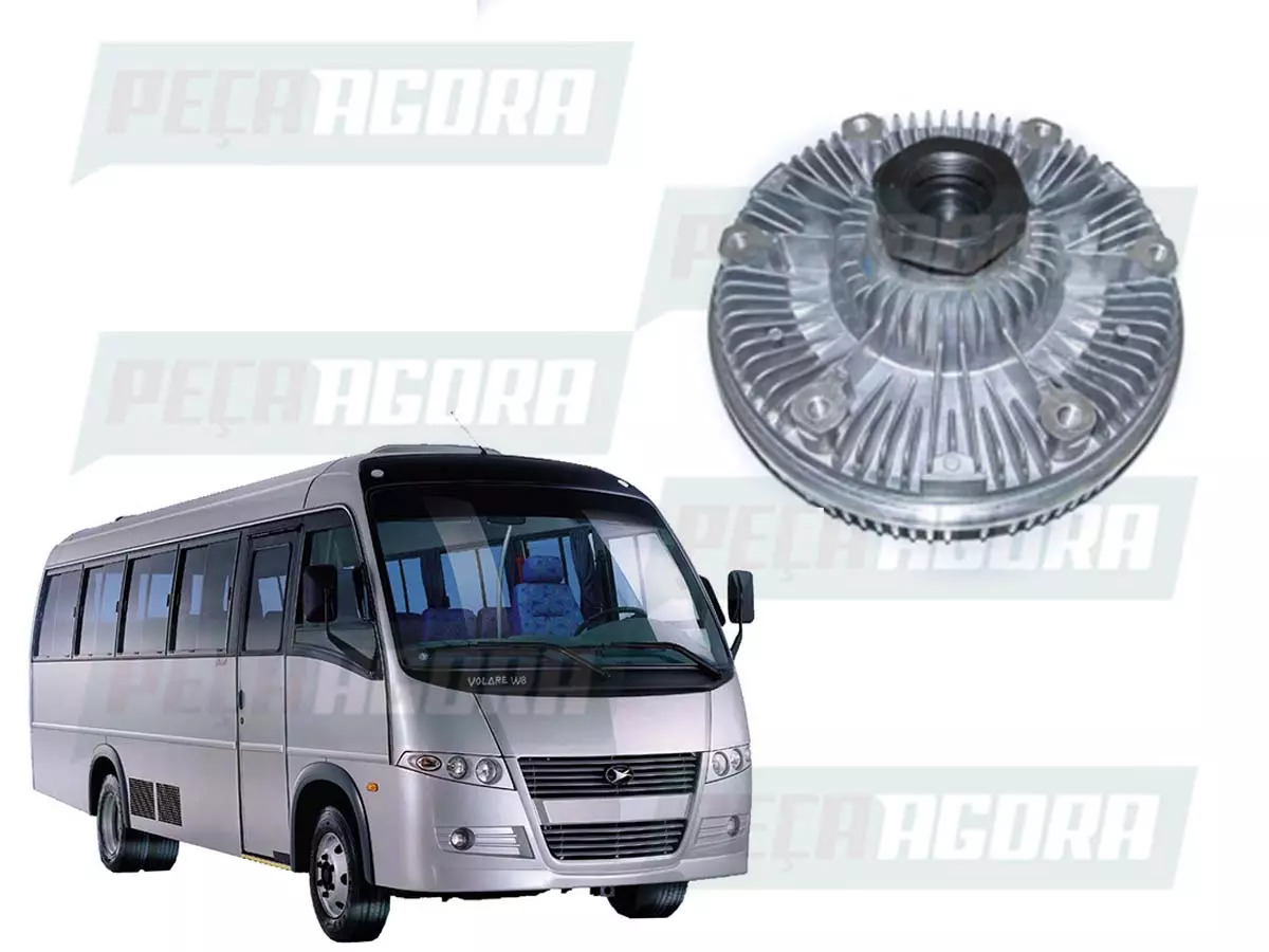 EMBREAGEM VISCOSA AGRALE VOLARE W8 W9 WL 13000 9200 MA (941204010014)