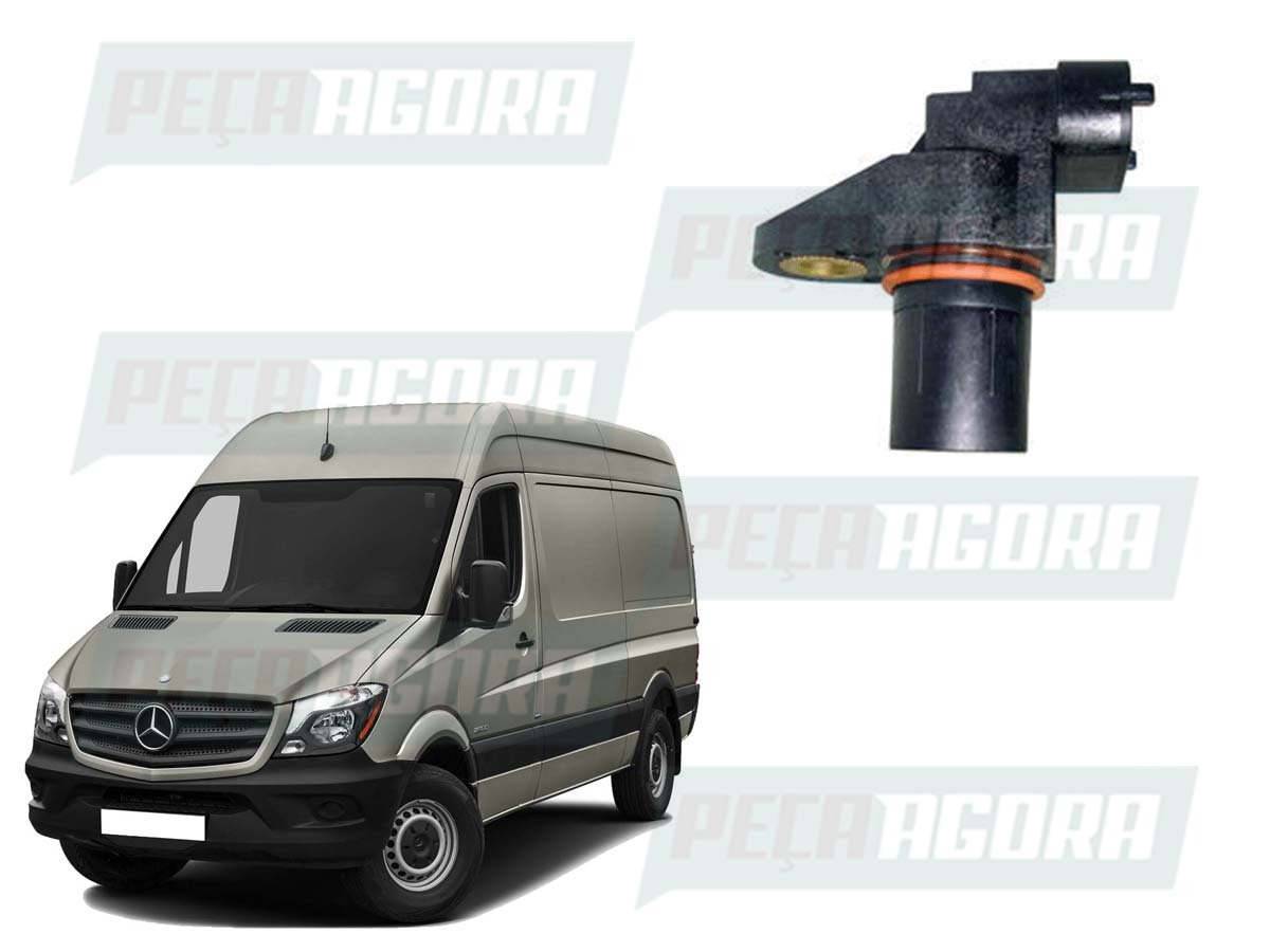 SENSOR POSICAO COMANDO VALVULAS MB SPRINTER CDI 3 PINOS CHATO MERCEDES BENZ (005