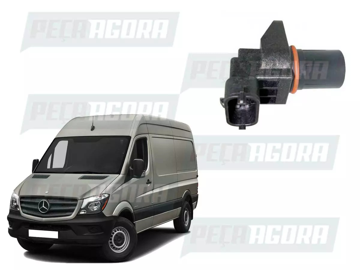 SENSOR POSICAO COMANDO VALVULAS MB SPRINTER CDI 3 PINOS CHATO MERCEDES BENZ (005
