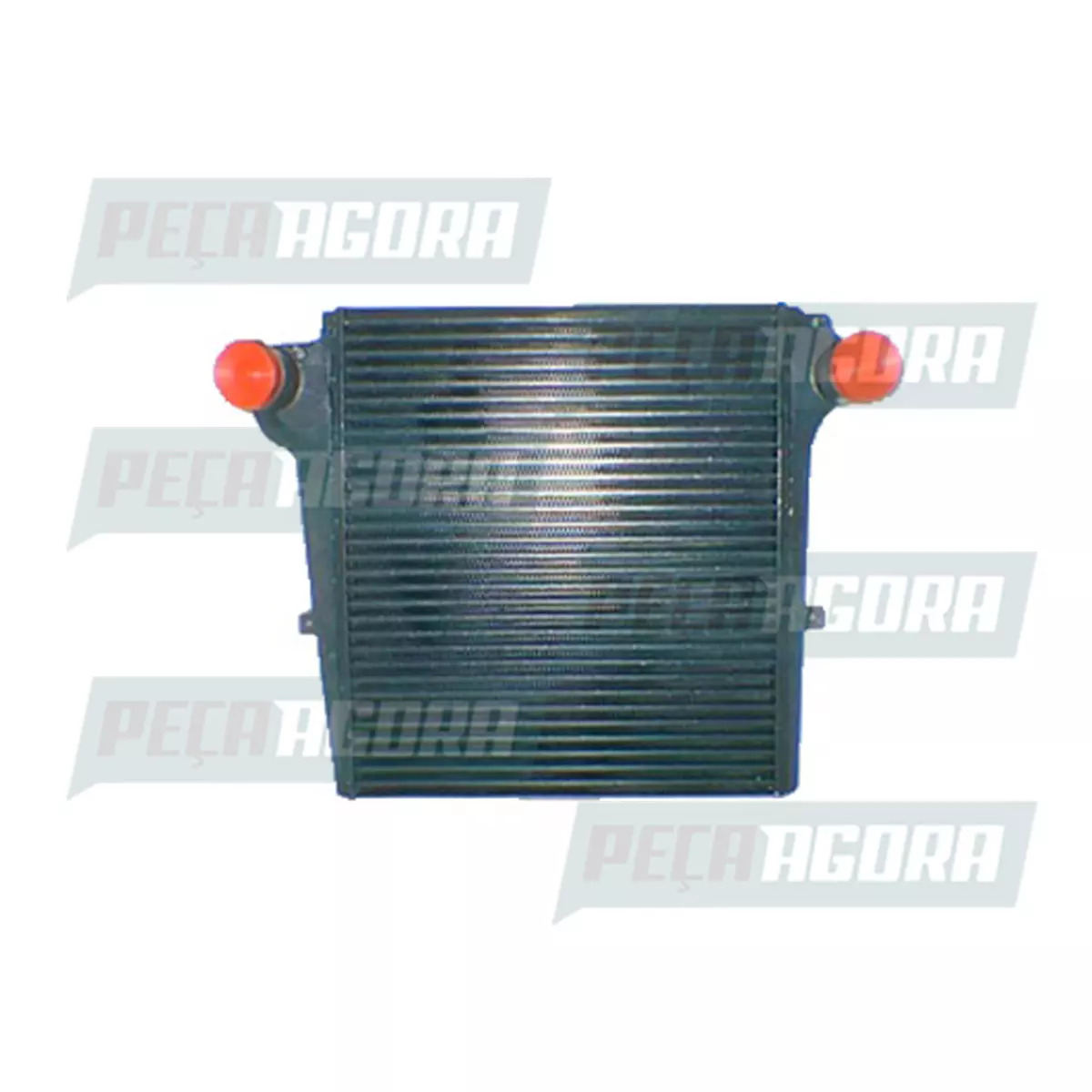 RADIADOR INTERCOOLER AR 585X604 VW 12180 14150 13170 18310 FORD CARGO 1215 1415 