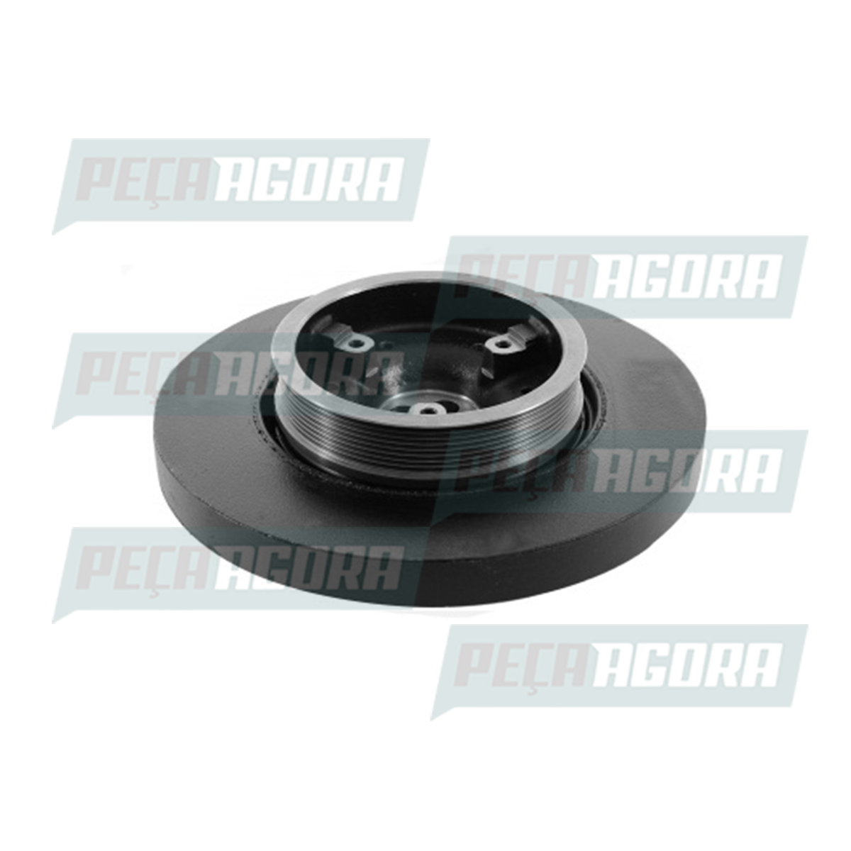 POLIA ANTIVIBRADORA VIRABREQUIM VW 17210 23210 17240OT MWM EURO II (2T0105251A)