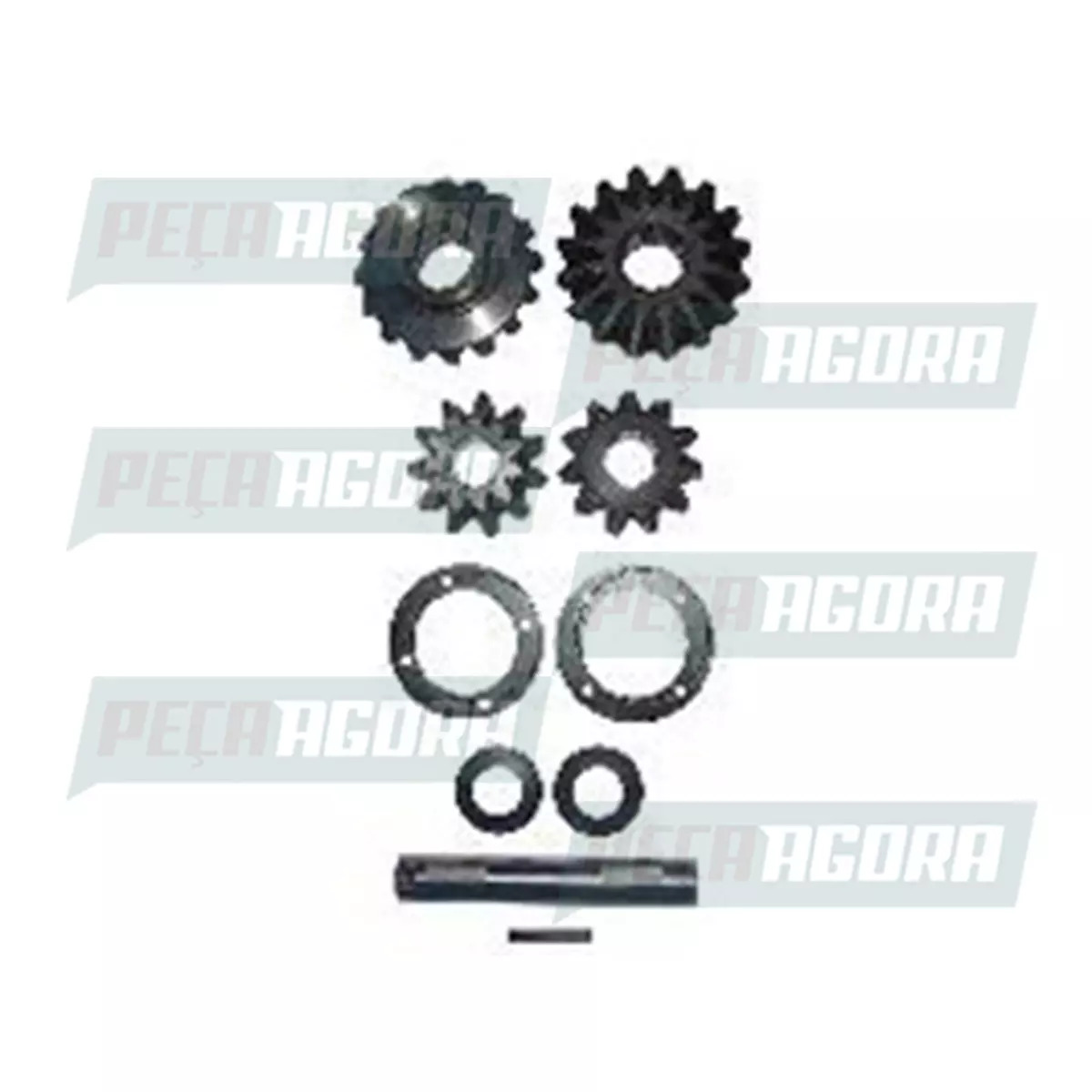 KIT REPARO DIFERENCIAL DANA 284 VW 8120 8150 VOLARE A5 A6 A8 AGRALE 6000 8500 (B