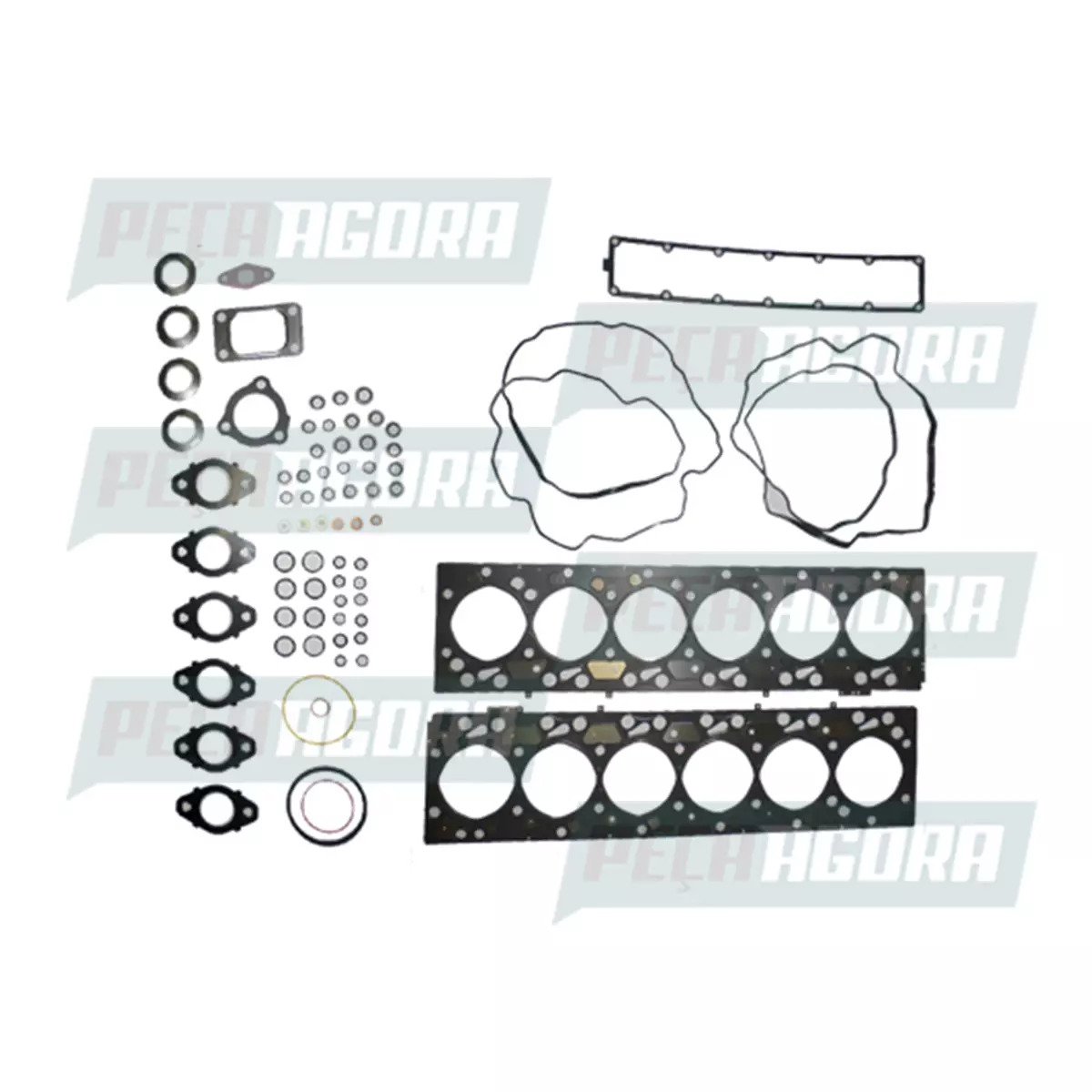 JOGO JUNTAS SUPERIOR CUMMINS ISB 6CIL FORD CARGO 1722E 2422E 2428E C/ JUNTA CABE