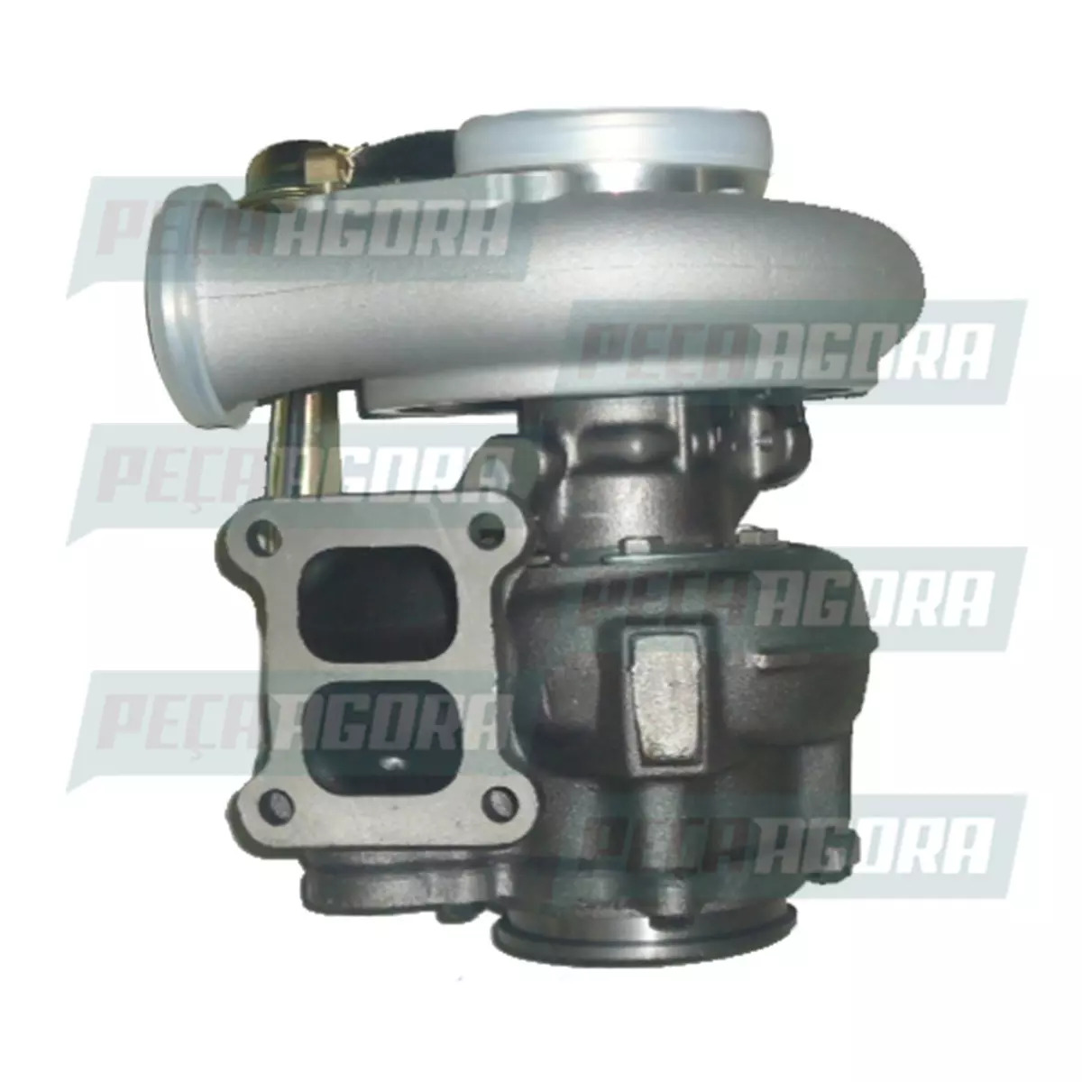 TURBO COMPRESSOR HX40W FORD CARGO 2626 2425 6CTAA 8.3 VALVULA WASTEGATE (MB9X640