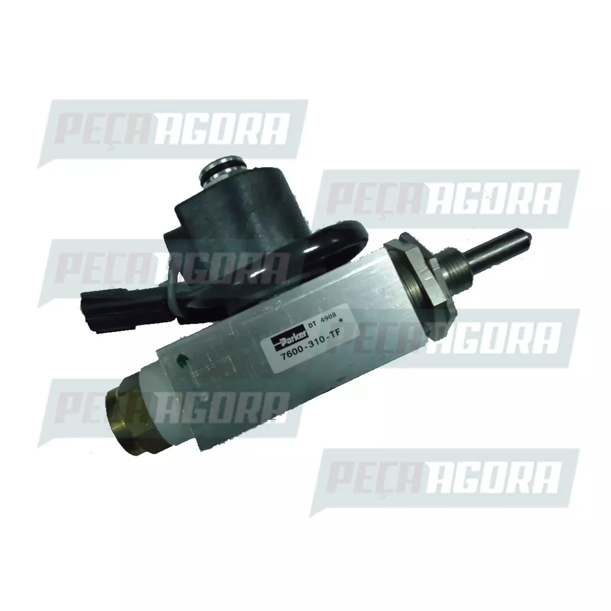 VALVULA SOLENOIDE FREIO MOTOR 24V VW CONSTELLATION 31320E 31370E (2U2711485)