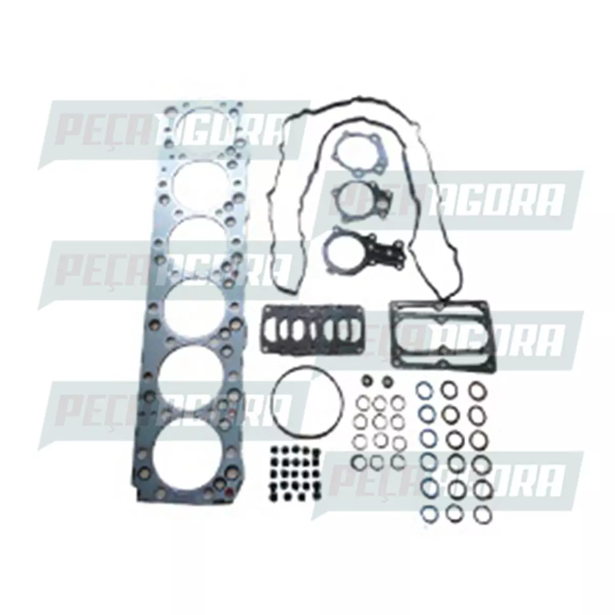 JOGO JUNTA SUPERIOR MOTOR PARA IVECO CURSOR EUROTECH EUROSTAR STRALIS C/ RETENTO