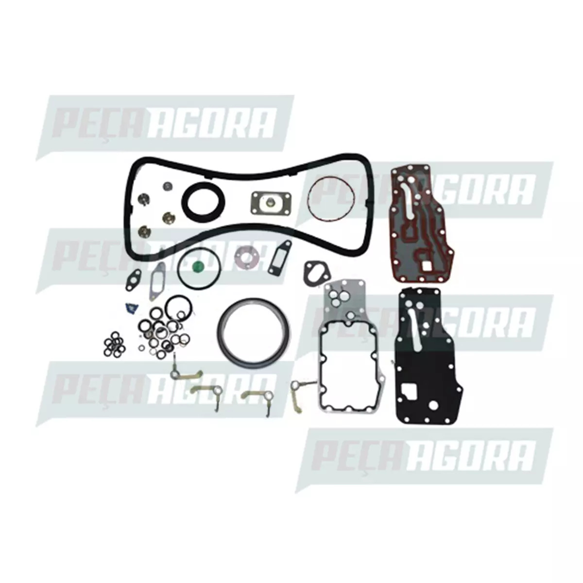 JOGO JUNTA INFERIOR QSB 4CIL 3.9 FORD CARGO 816 VOLVO SD105DX KOMATSU D51 (BH2X6