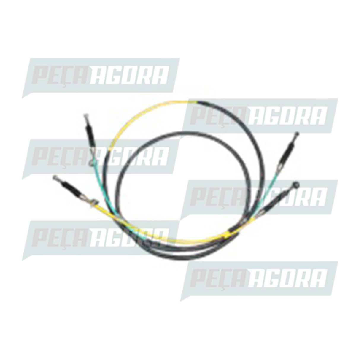 JOGO CABO DE CONTROLE DA ALAVANCA DE MUDANCA FORD CARGO 2632 1932 1933 2632 3132