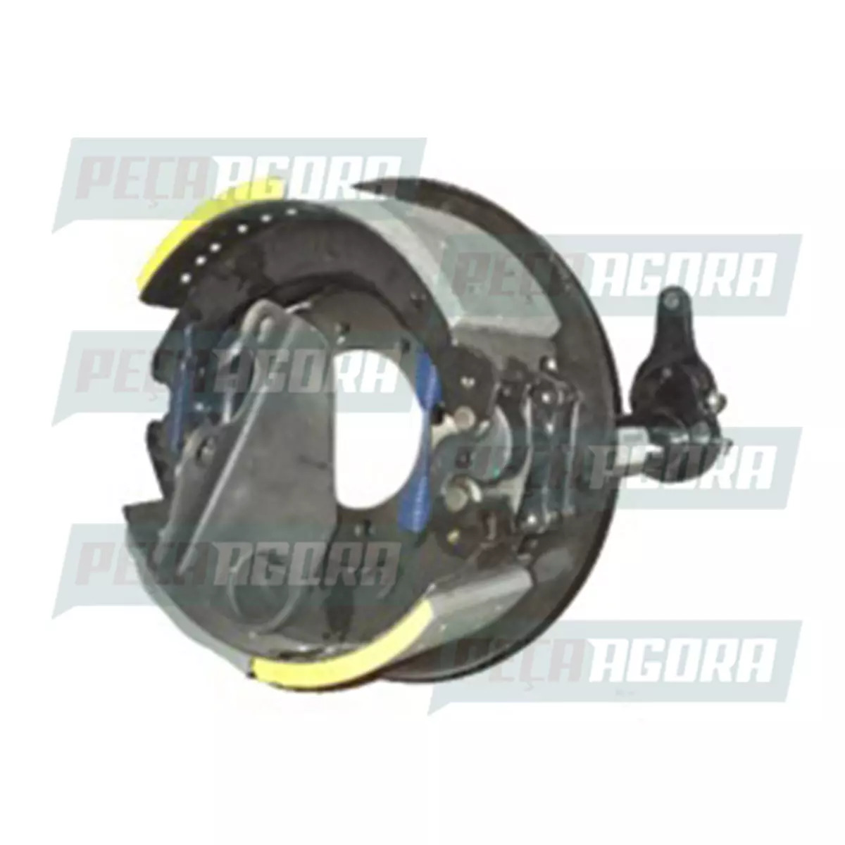 CONJUNTO FREIO TRASEIRO ESQ MERCEDES BENZ 1313 A 2213 (QM1656FM219H)