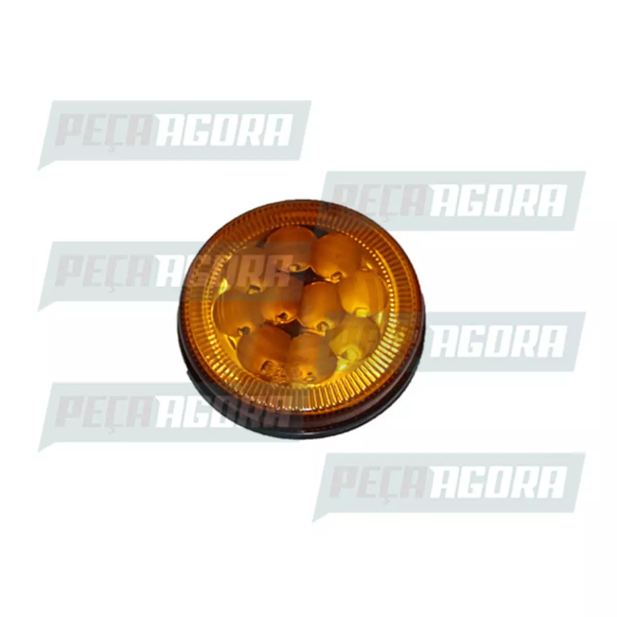 LANTERNA COM 10 LEDS AMARELA RANDON (PL0760)