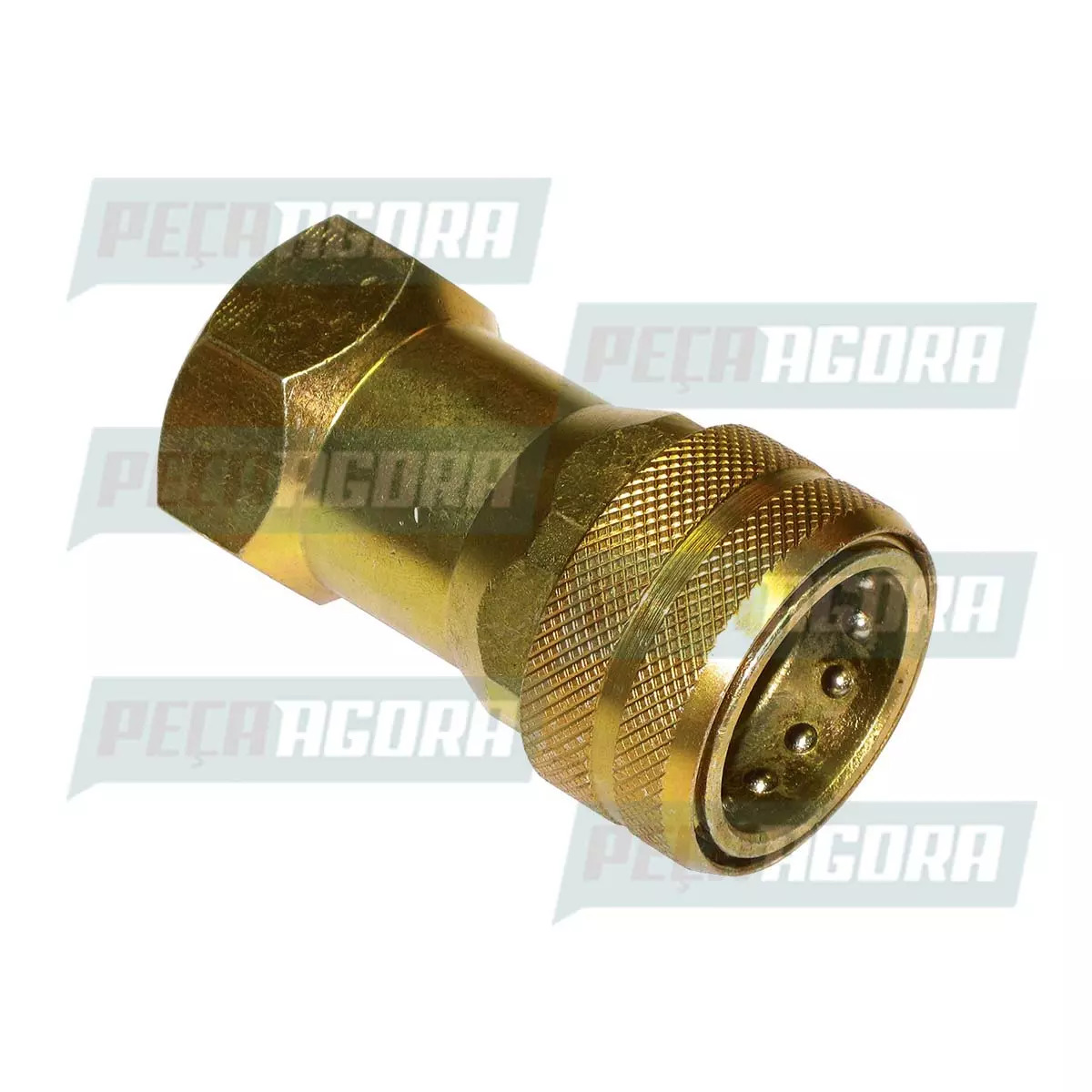 ENGATE HIDRAULICO FEMEA 1'' RANDON, ROSCA 3/4'' (EHC1612)