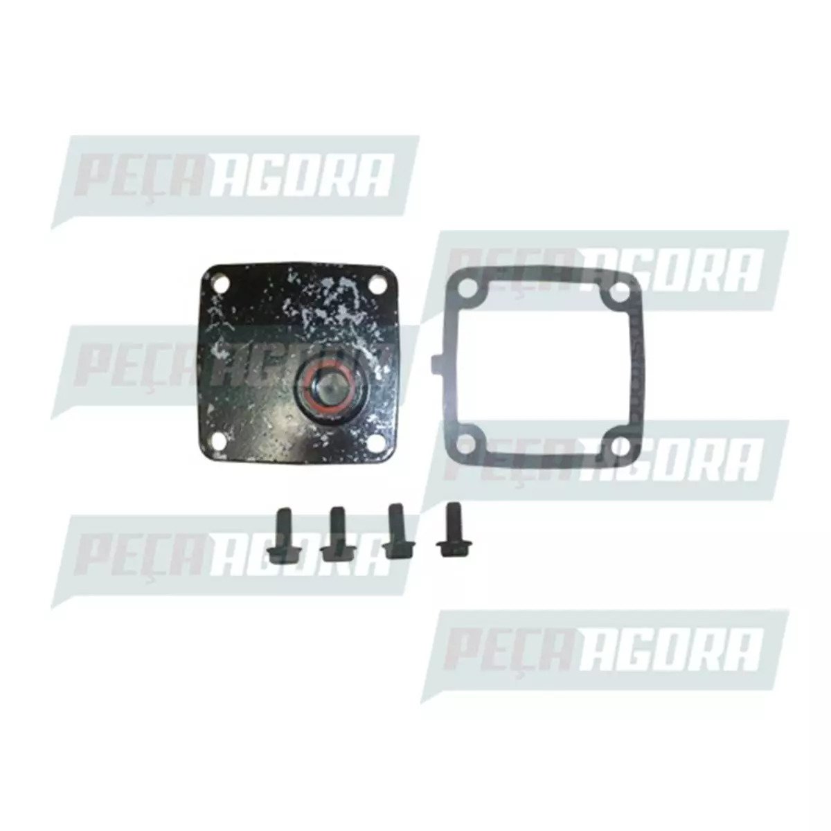 JOGO REPARO TAMPA COMPRESSOR AR MODELO HOLSET FORD CARGO 814 96 A 02 815 02/05  