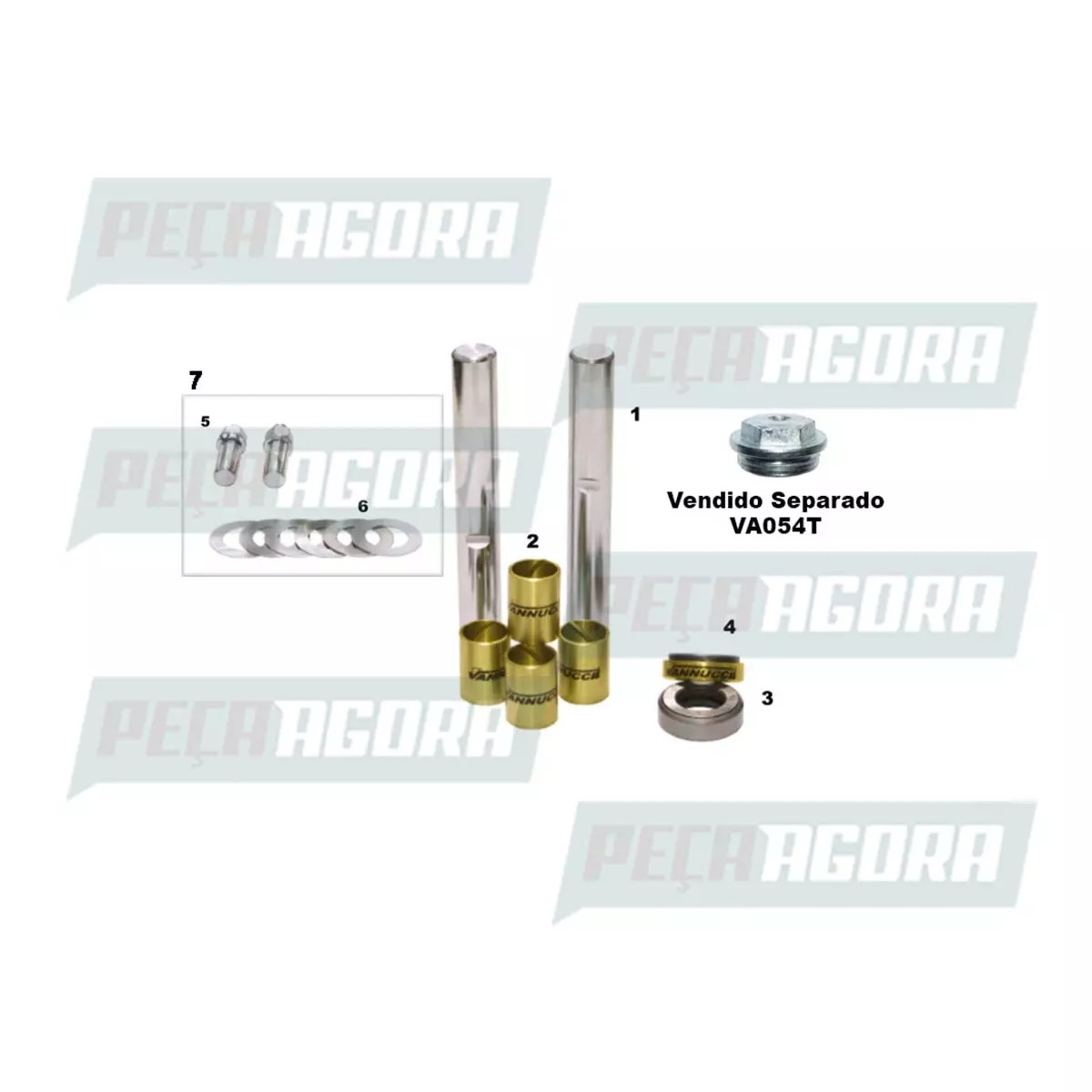 MONTADO COM ROLAMENTO FORD F1000 72  ATE 95 (BEOC3111A)