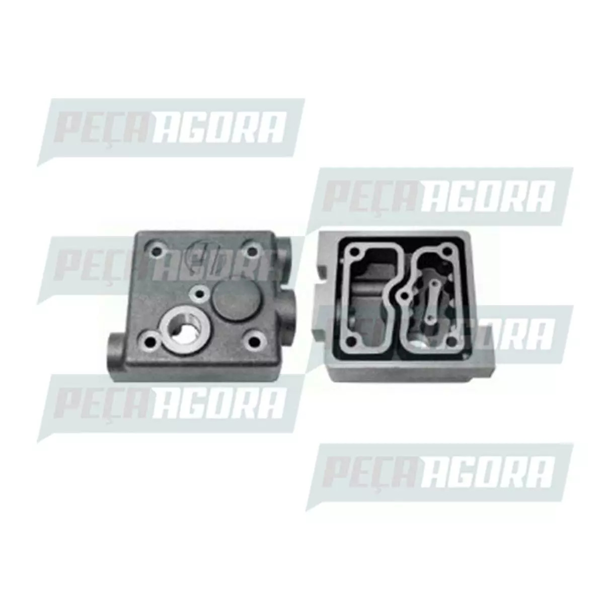 CABECOTE COMPRESSOR AR VW 16.170 12.170BT 14.170 16.200  HOSET CARGO COM MOTOR C