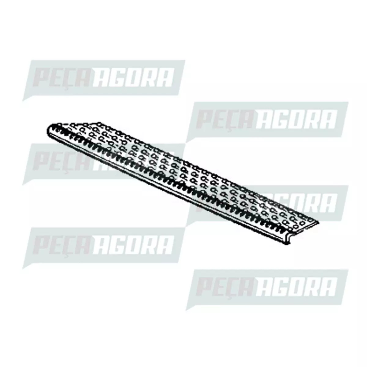 TAPETE PARACHOQUE PRETO VOLKSWAGEN 13170 15170 13180 15180 13190 15190 26220 262