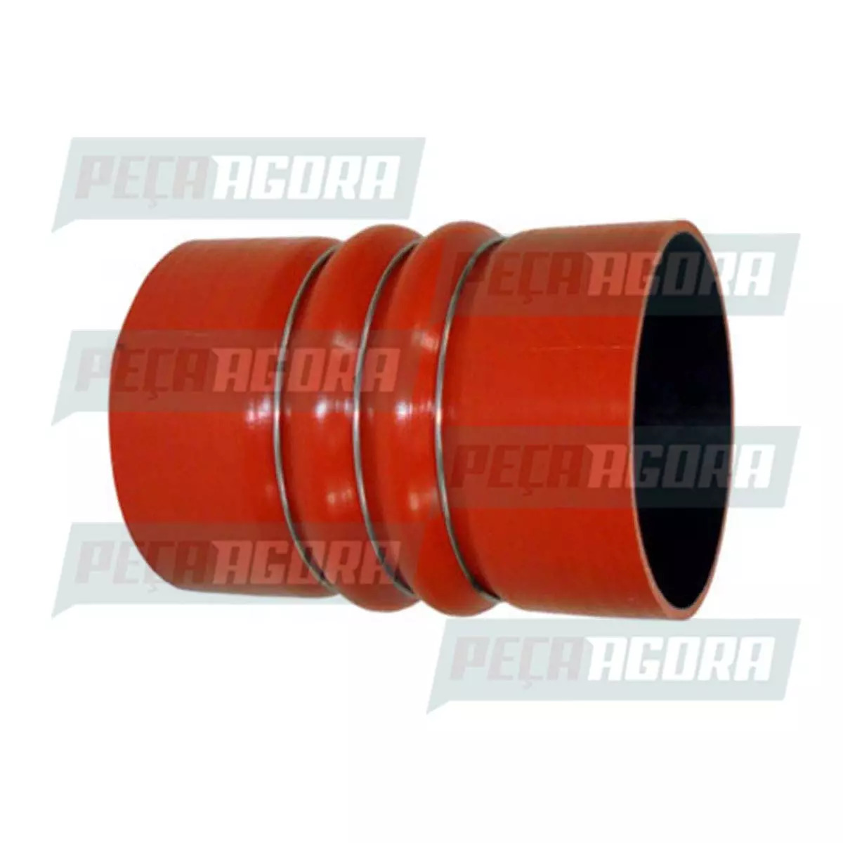 MANGUEIRA INTERCOLLER VW 17.240OT 18.310OT 17.260E OT 18.320E OT VERMELHA (2Z014