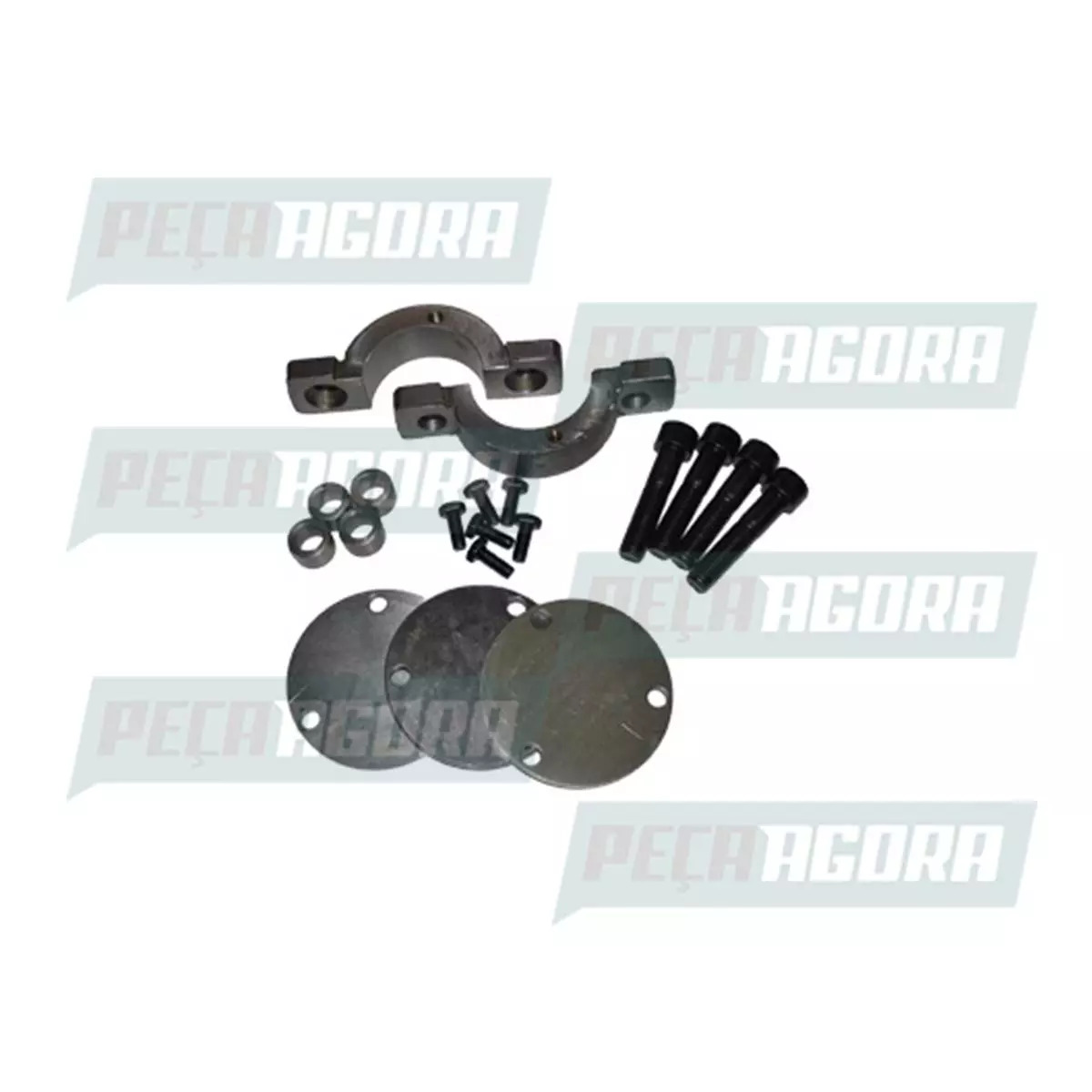ABRACADEIRA TERMINAL CARDAN (KIT) PARA SCANIA  T114  T113R  T143  TRACADO P600 (