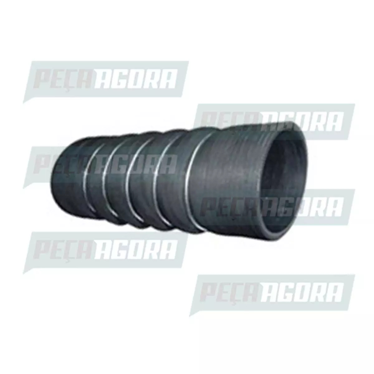 MANGUEIRA INTERCOOLER 100X230mm VERMELHA MBB LS1929 LS1932 LS1933 O370 O371 (350