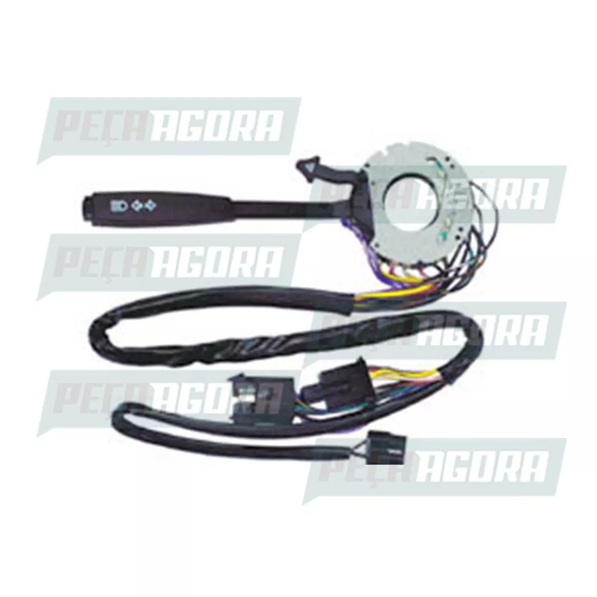 CHAVE SETA C/RET., COMUTACAO, LAMPEJO, BUZINA E PISCA FORD F11000-F14000-F22000 