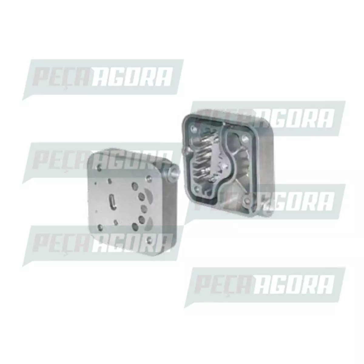 CABECOTE COMPRESSOR AR  ELETRONICO  85MM MBB OM904/906/OM457     MBB 712C/914C/1