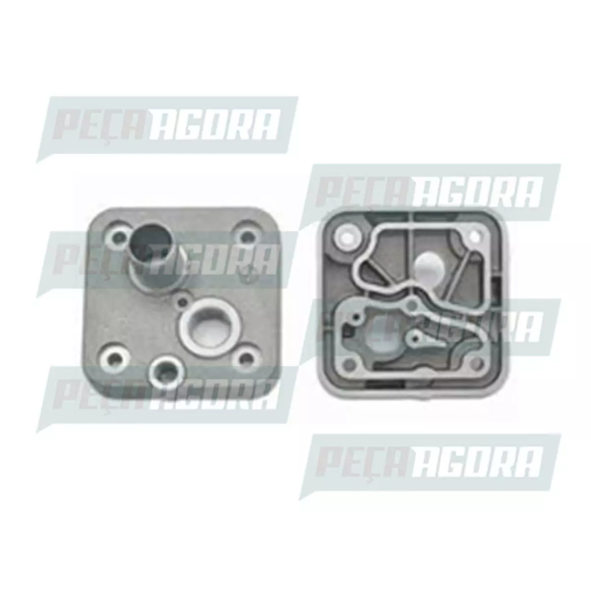 TAMPA DO CABECOTE DO COMPRESSOR DE AR WABCO ELETRONICO 85mm MBB 1728S 2423B 2428